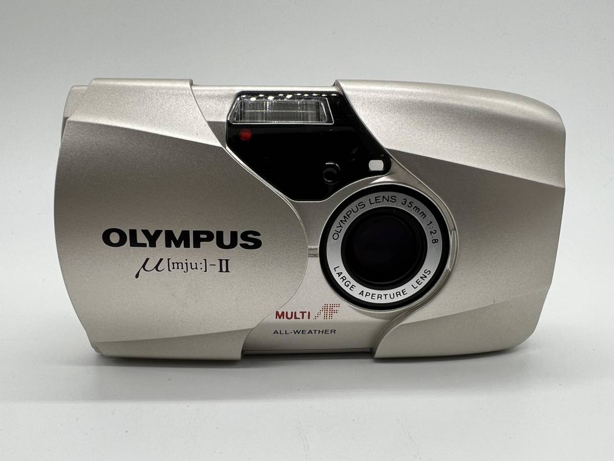 動作確認OK】OLYMPUS μ ⅱ 170VF ミュー 2 動作確認済 OLYMPUS μ[mju:]-