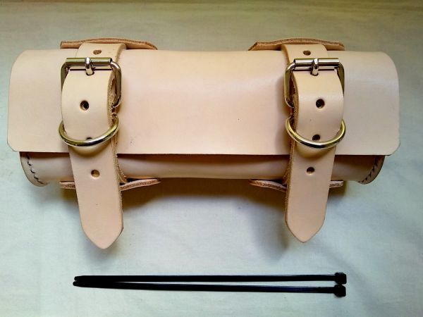 3mm厚姫路産ナチュラルヌメ革ツールバッグ(訳あり