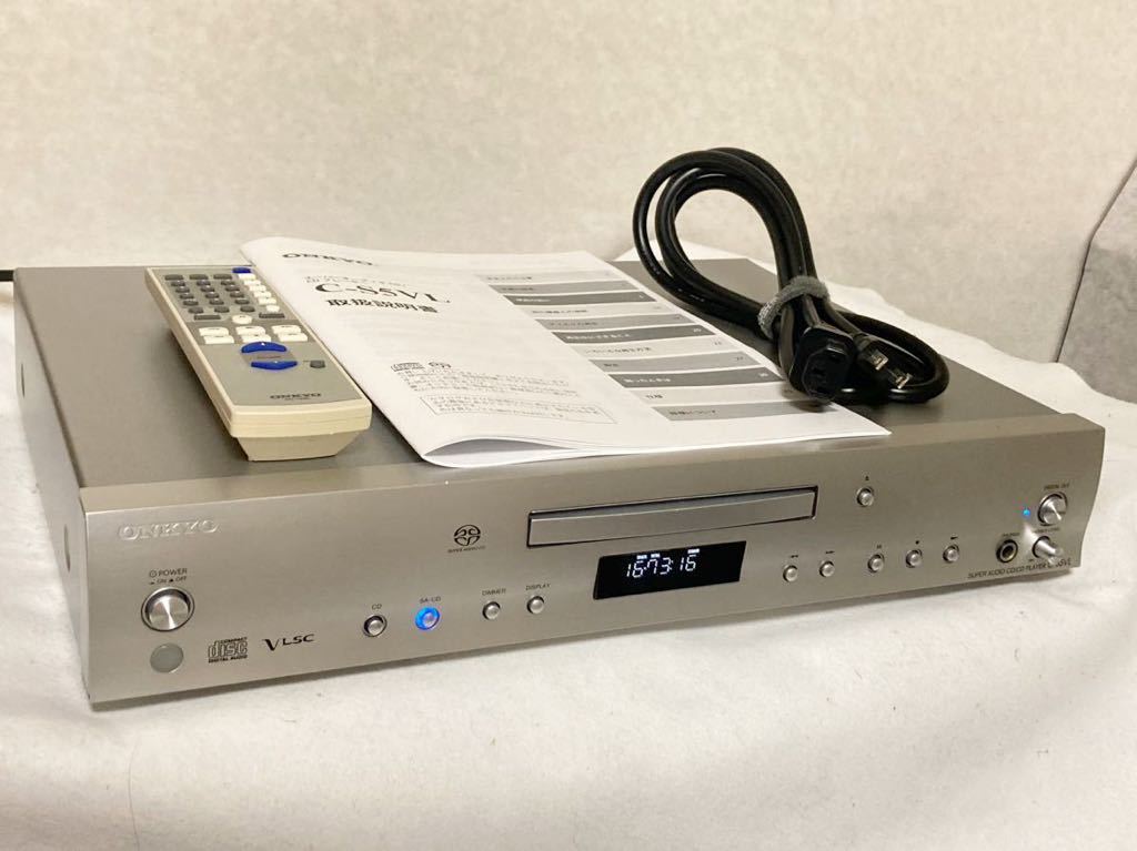 ONKYO C-S5VL オンキヨー　SACD / CDプレーヤー リモコン付き