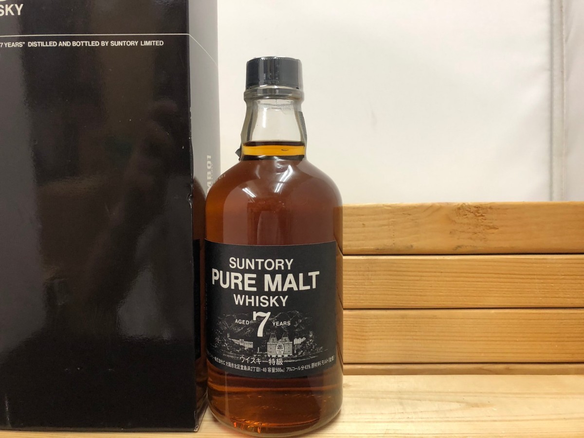 未開封品・古酒）Suntory Pure Malt aged 8 years サントリーピュア