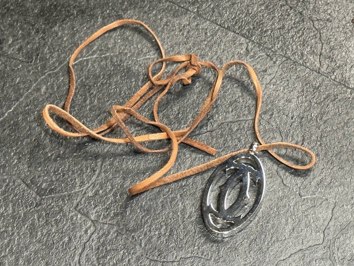 14B40●カルティエ チョーカー チャーム スイス製 ペンダント トップ