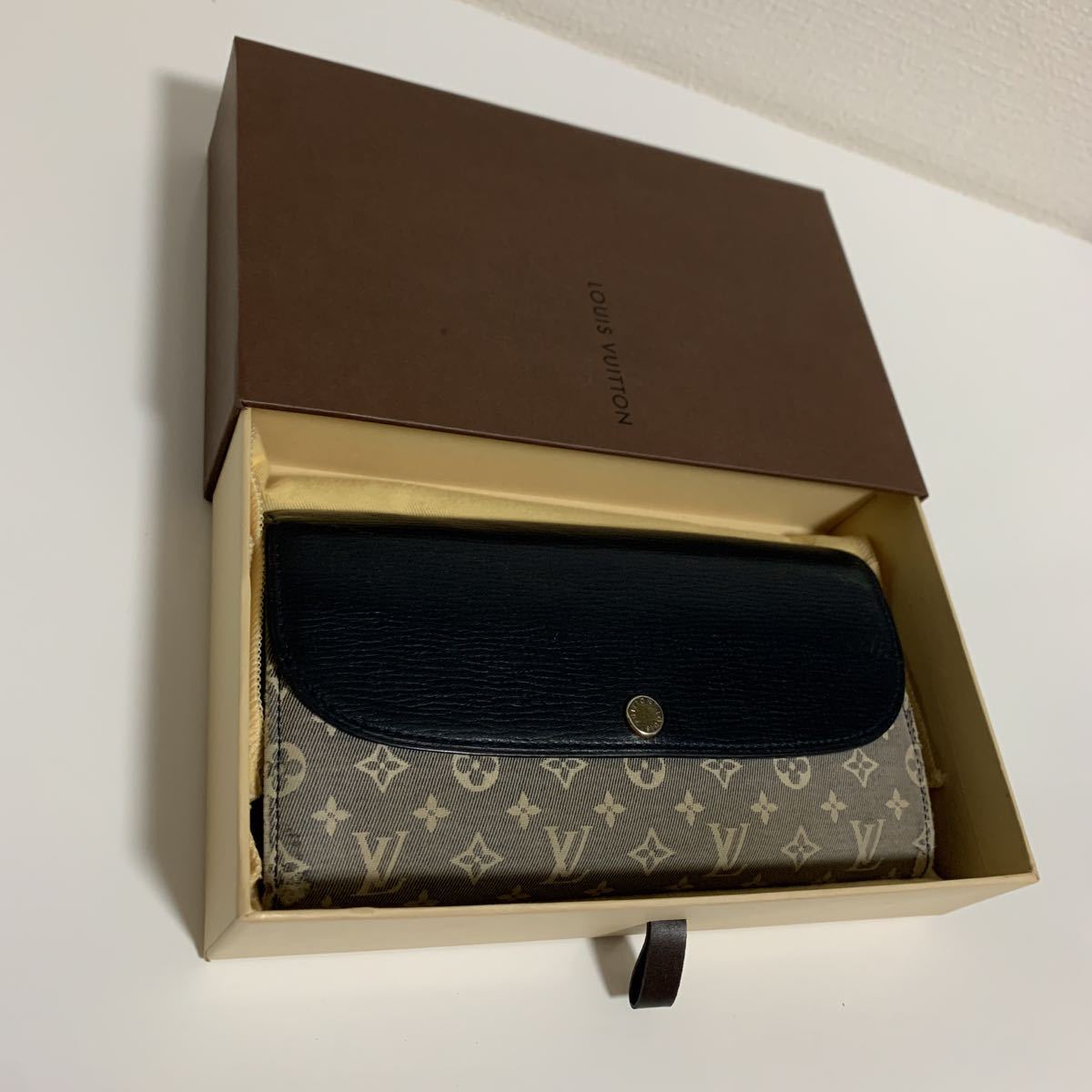 良品　LOUIS VUITTON ルイヴィトン 限定品　ミニラン　モノグラム　長財布　付属品あり