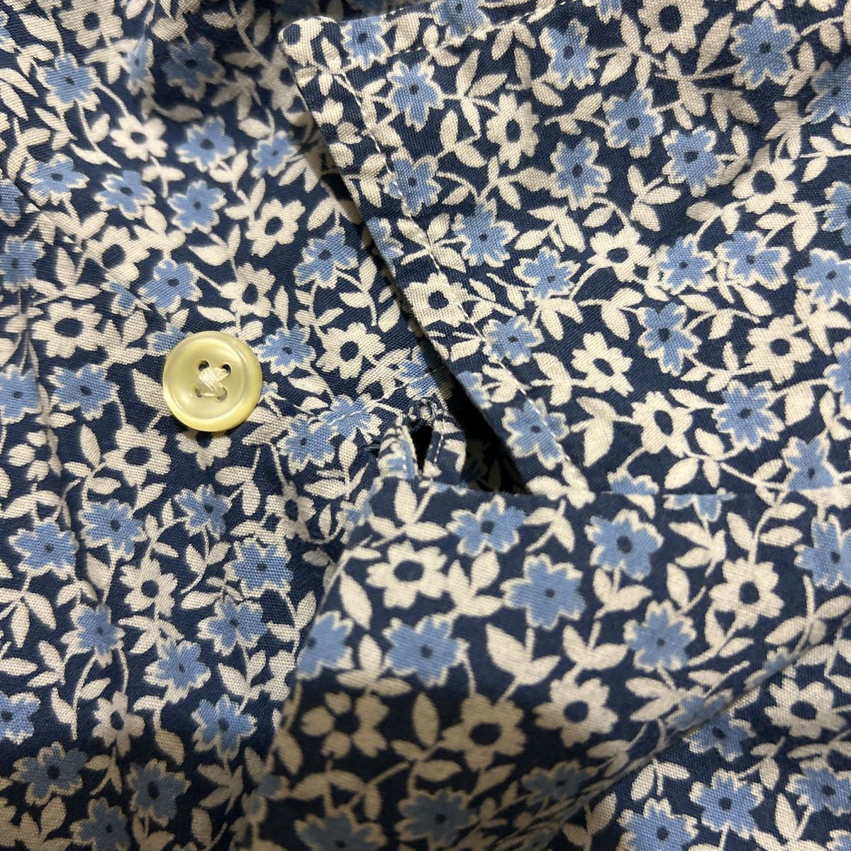 極美品/90s/POLO/RALPH LAUREN/開襟シャツ/半袖/小花柄/花柄/ポロ 