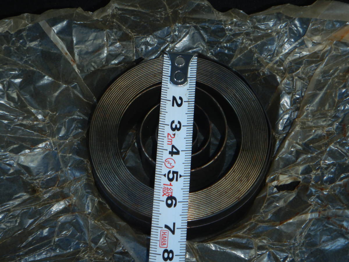 アンティーク 蓄音機 バネ 発条 MAINSPRING THE FISH BRAND スプリング コロンビアＢ 幅：約２．２５cm - ビンテージ メインスプリング蓄音機部品、オリジナル Main The 「Rocksmotion