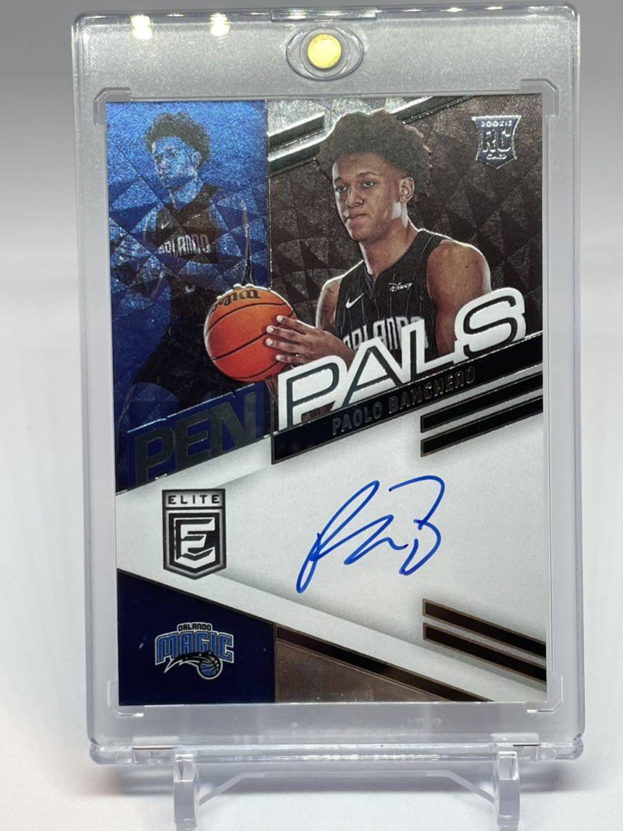 【NBA新人王RC】2022-23 donruss elite pen pals auto paolo banchero 直書きサインオンカード