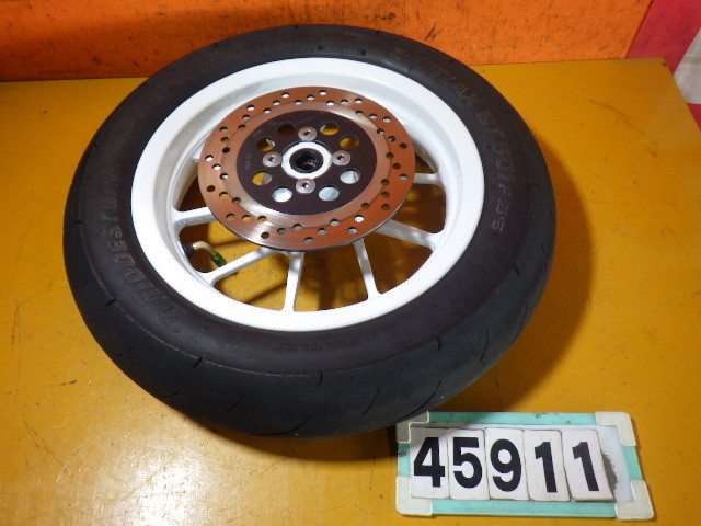 45911 カワサキ KL110A-A07～ KSR110 '07 社外 フロントホイール