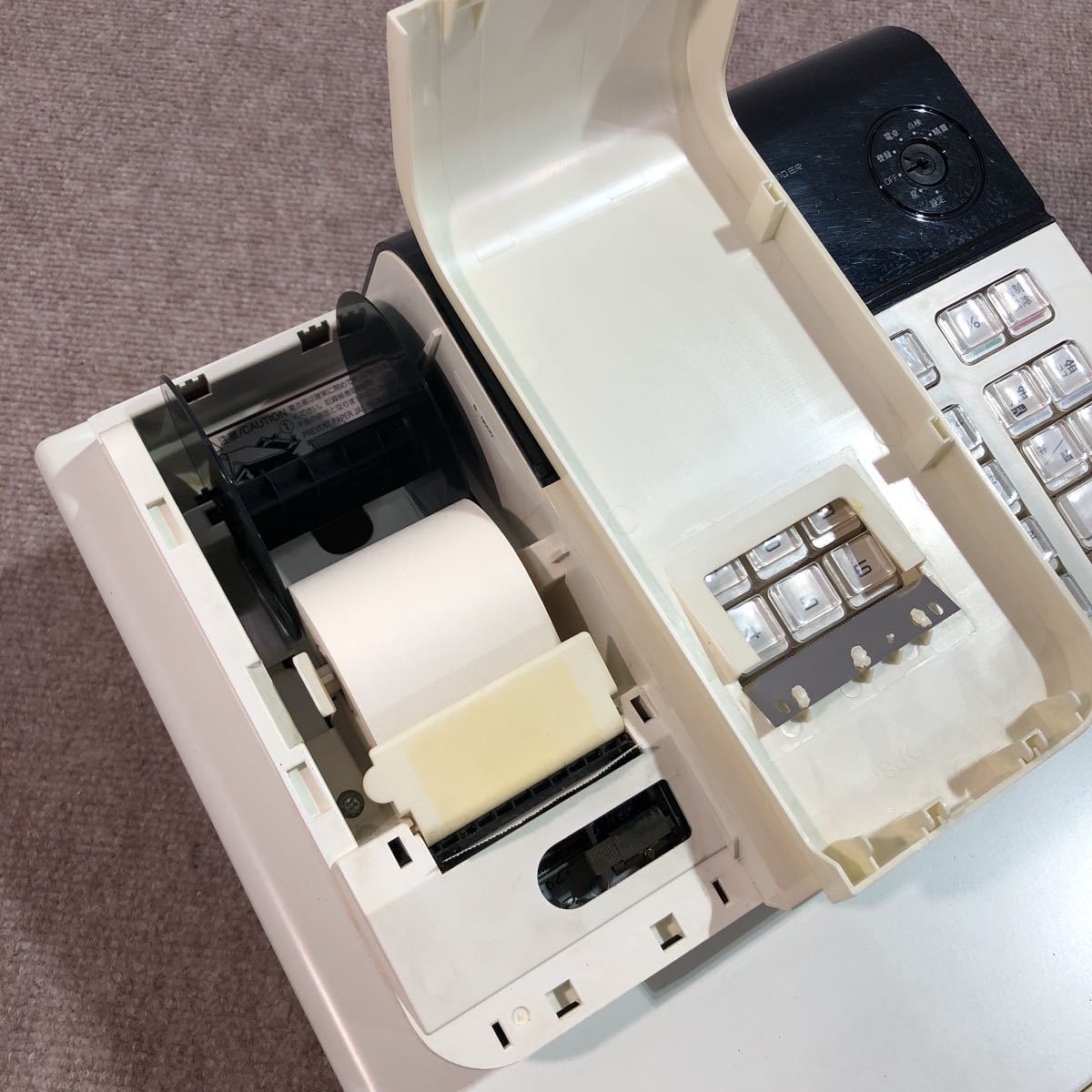 CASIO 電子レジスター110ER取扱説明書付き CASIO カシオ レジスター