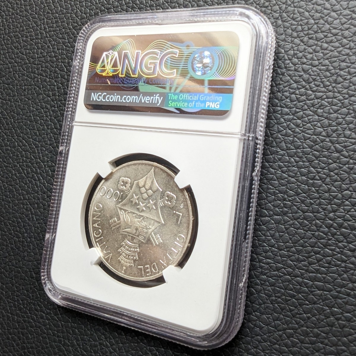 ★希少銀貨 1978年バチカン市国ヨハネ・パウロ1世 1000リラ 銀貨 鑑定 NGC MS64 シルバーコイン バチカン市国 0 銀貨