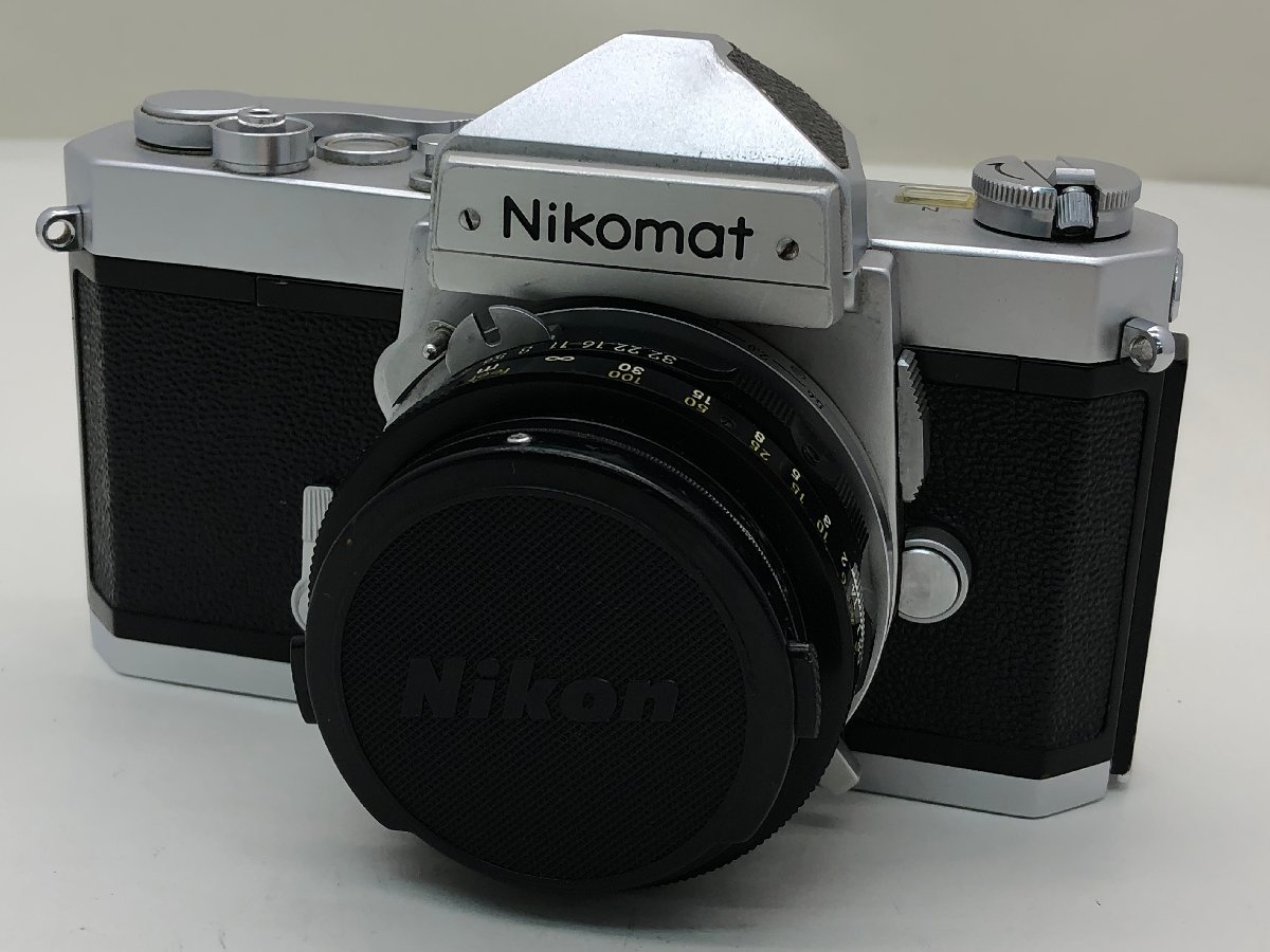 Nikomat FT/GN Auto NIKKOR 1:2.8 f=45mm 一眼レフカメラ ジャンク 中古【UW090618】