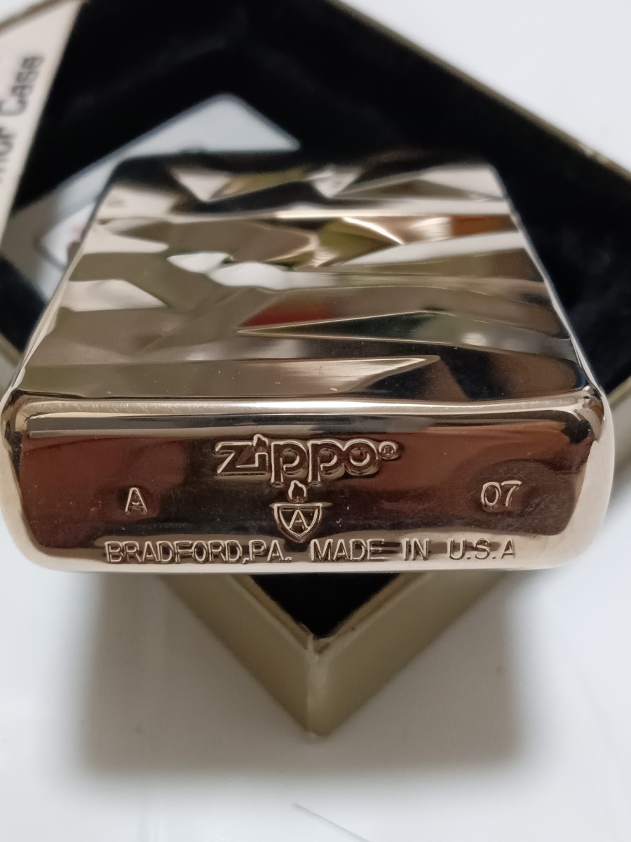 数量限定，新作登場 zippo ARMOR アーマー ゴールド 両面加工 2007年製 展示(Zippo)｜売買されたオークション情報、yahooの商品情報をアーカイブ公開 - オークファン Zippo