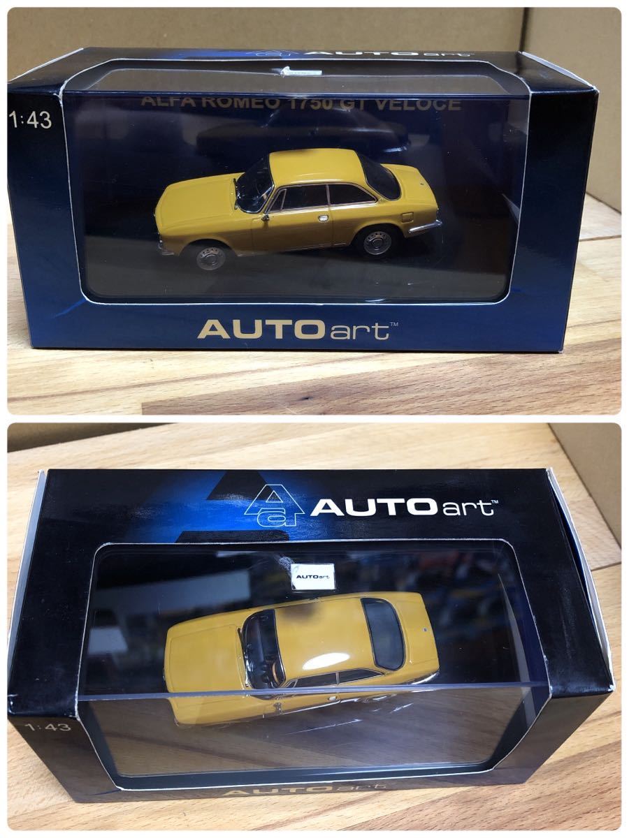 オートアート 1/43 AUTOart ALFA ROMEO アルファロメオ 1750 GTV 