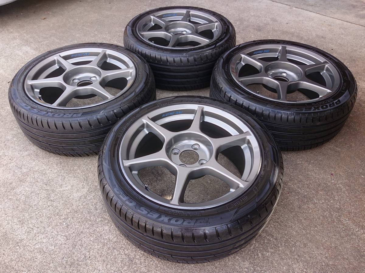 バーディークラブ p1レーシング 4本 15×7j +38 4穴pcd100 KOSEI