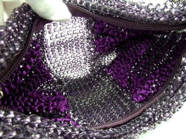 1円 □極美品□ ANTEPRIMA アンテプリマ ワイヤーバッグ PVCワイヤー