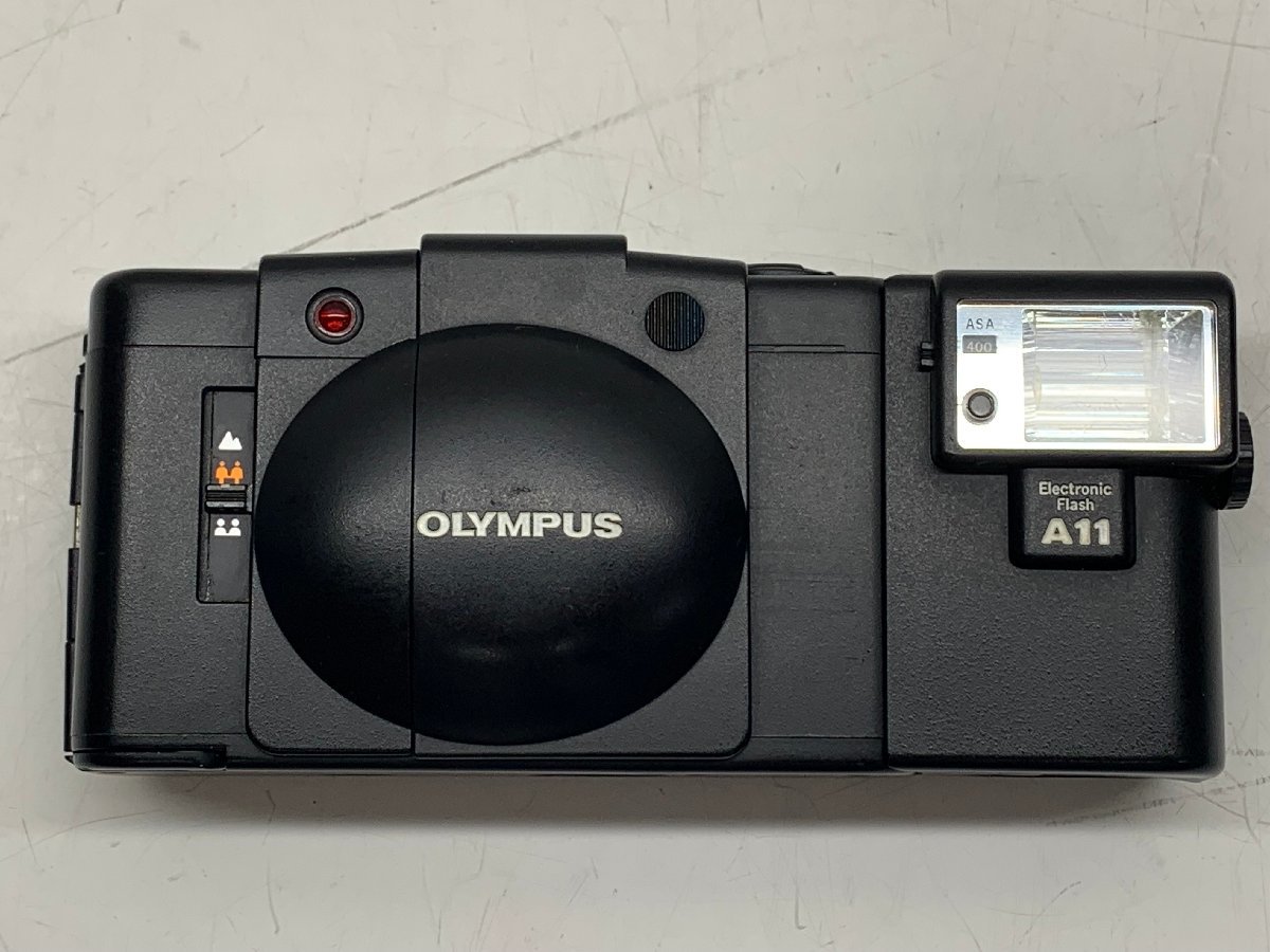 【動作未確認】OLYMPUS オリンパス XA2 コンパクトカメラ フラッシュA11付き