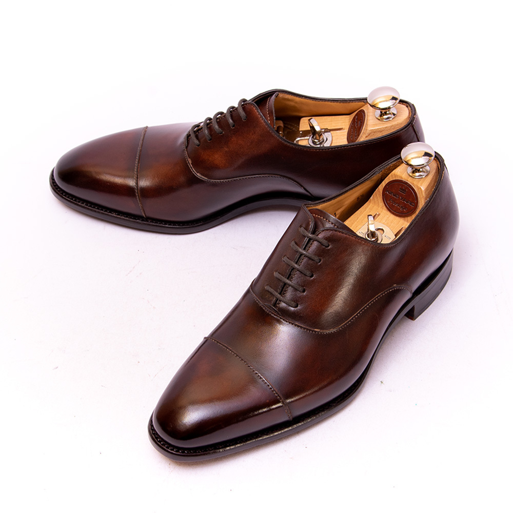 カルロス・サントス Carlos Santos 革靴 ストラップ UK7.5