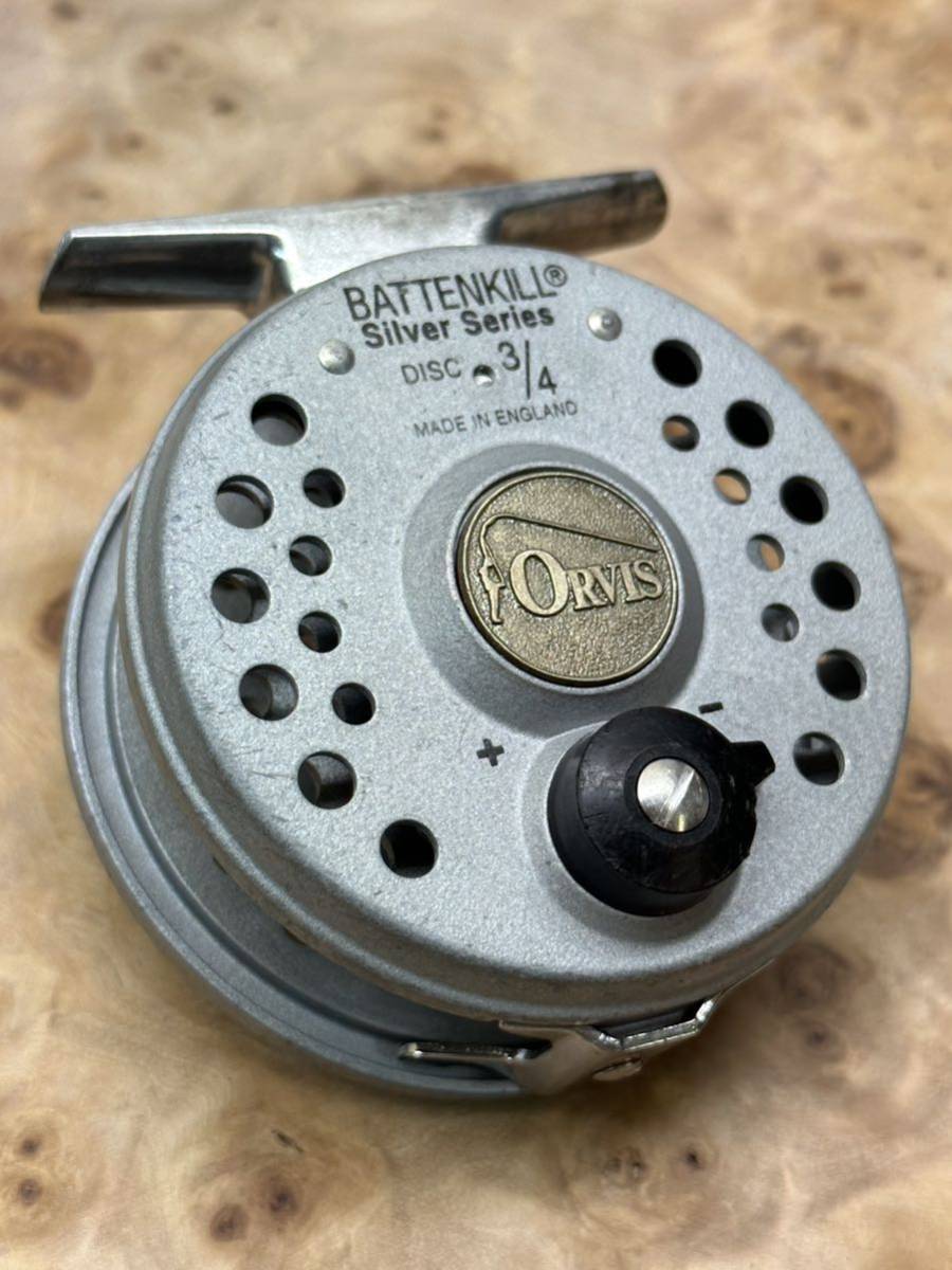 フィッシング ORVIS フライリール BATTENKILL ディスク 3/4
