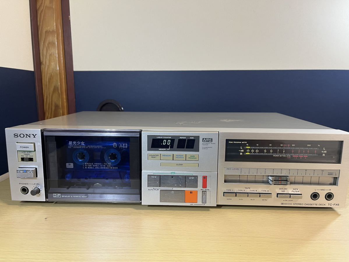 SONY ソニー TC-FX6C - TC-FX6 Yahoo!オークション ステレオカセット