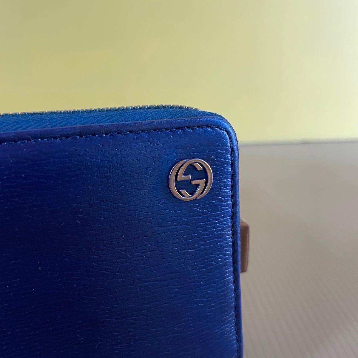 1円〜美品 グッチ GUCCI ソーホー SOHO 長財布 ラウンドファスナー 