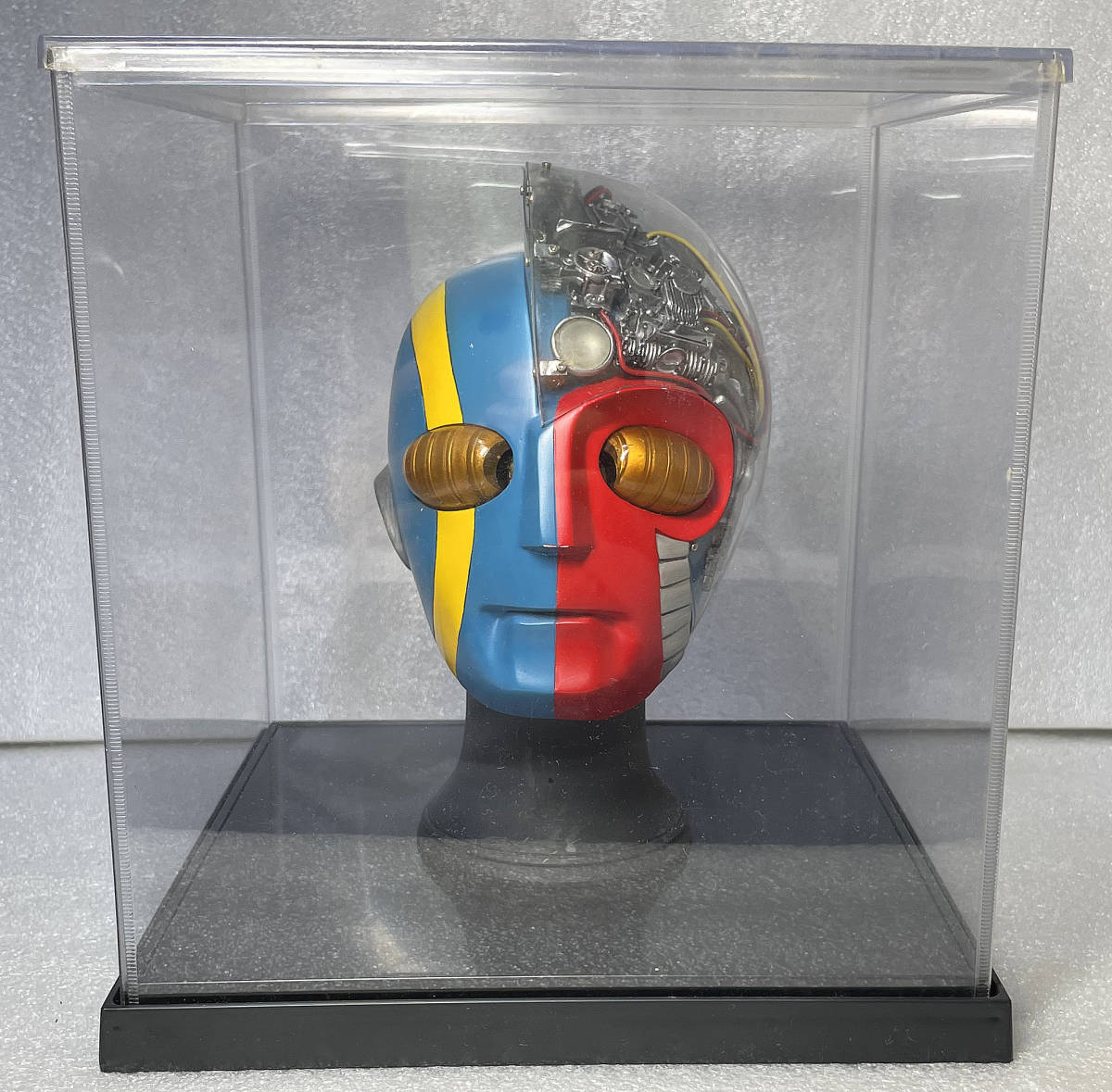 キカイダーマスク完成品 1/2 RMW 検索用：メディコム ccp rah hg S.H.