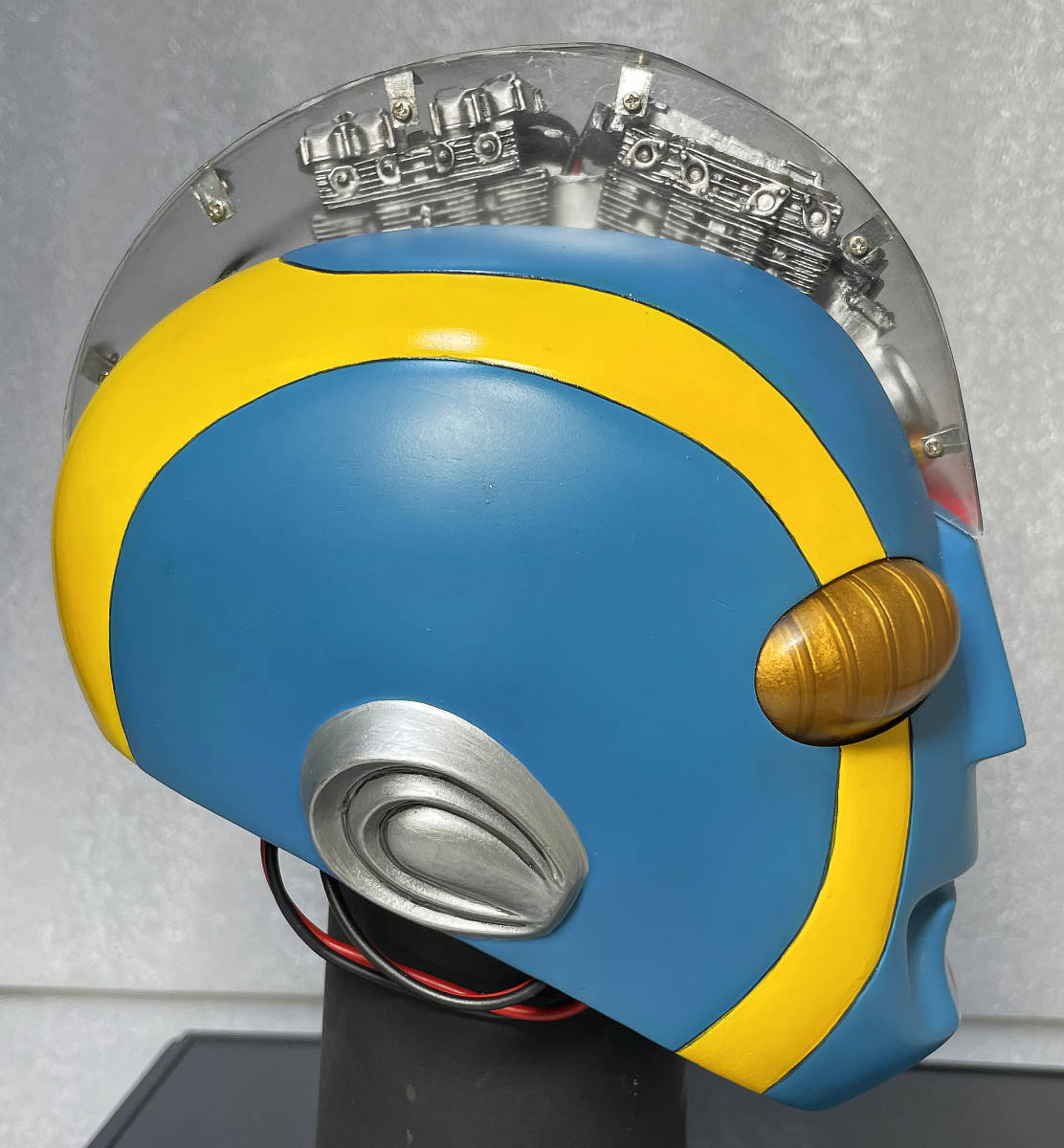 キカイダーマスク完成品 1/2 RMW 検索用：メディコム ccp rah hg S.H.