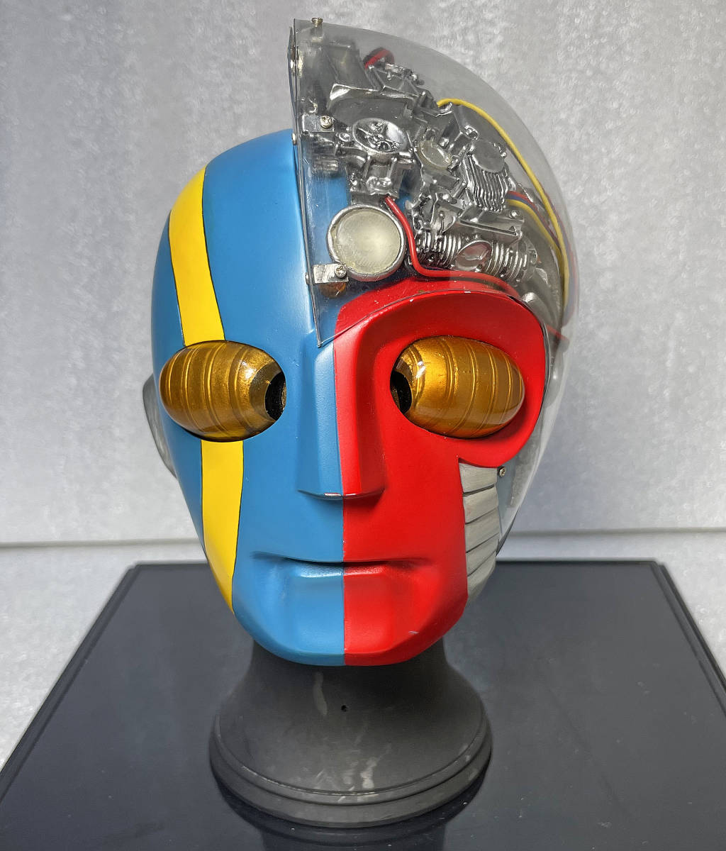 キカイダーマスク完成品 1/2 RMW 検索用：メディコム ccp rah hg S.H.