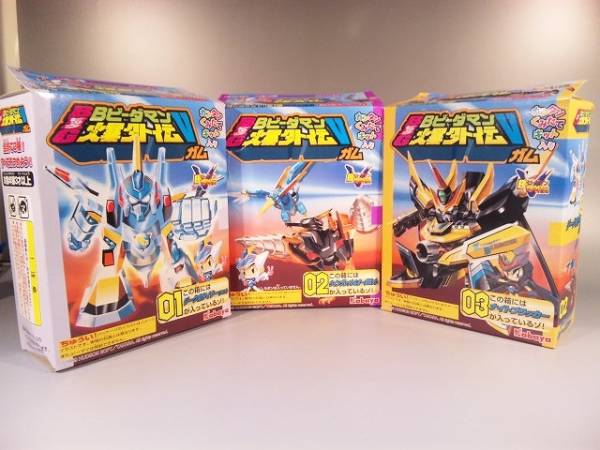 食玩 カバヤ BIGビーダマン爆外伝Vガムセット 6種(ロボット