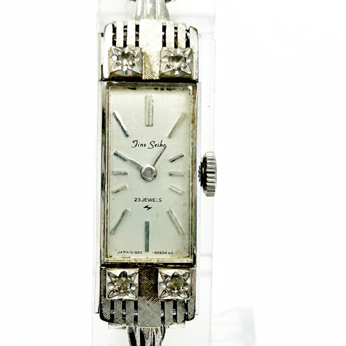 1円スタート】SEIKO セイコー 1520-3270 ファインセイコー K14WG刻印