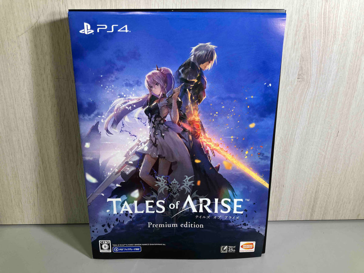 【完品】【フィギュア・マット付】PS4 Tales of ARISE Premium edition PLJS36174