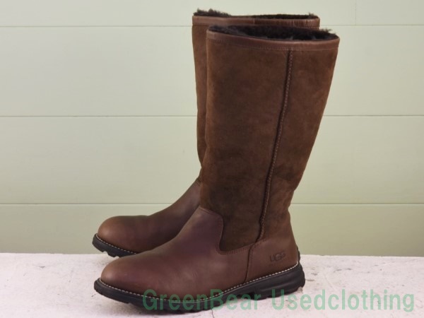 X150◇レディース UGG オーストラリア ムートンブーツ 良い味 茶