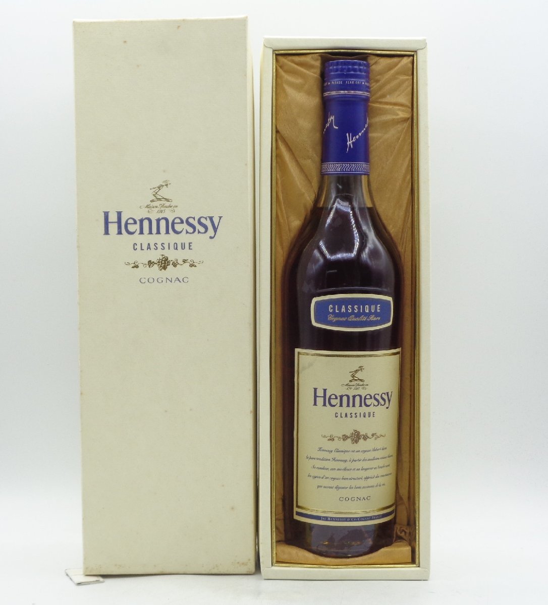 Hennessy CLASSIQUE ヘネシー クラシック 【未開封品】 HENNESSY CLASSIQUE ヘネシー クラシック コニャック ブランデー 箱入