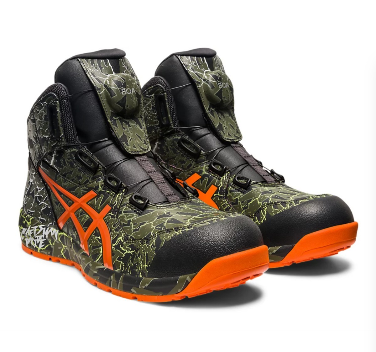 送料無料　限定品【新品】 アシックス安全靴　ウィンジョブ　CP304 BOA MAGMA　27cm　メーカー箱入　新品未使用　未試着品