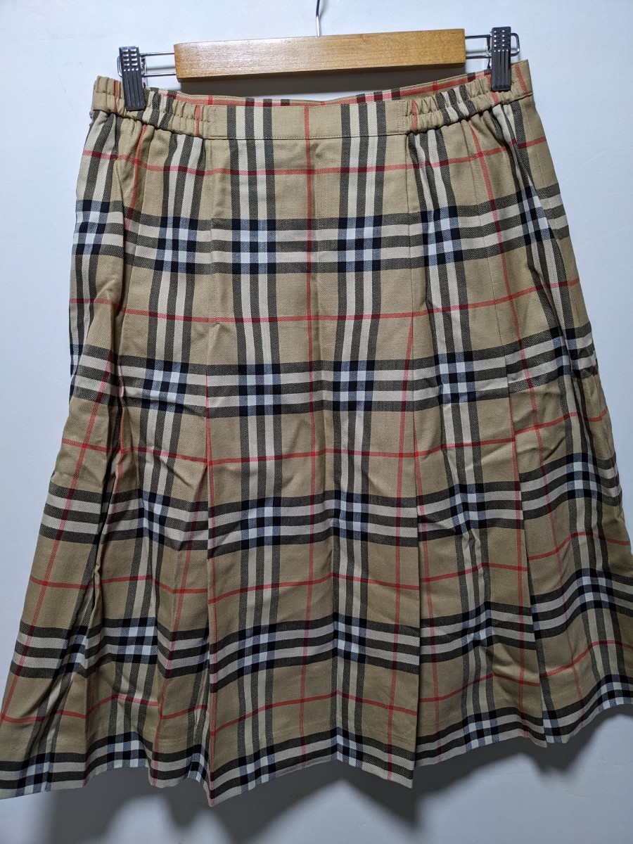 BURBERRYS　 BURBERRY 　バーバリー　チェック柄　ノバチェック　スカート　15