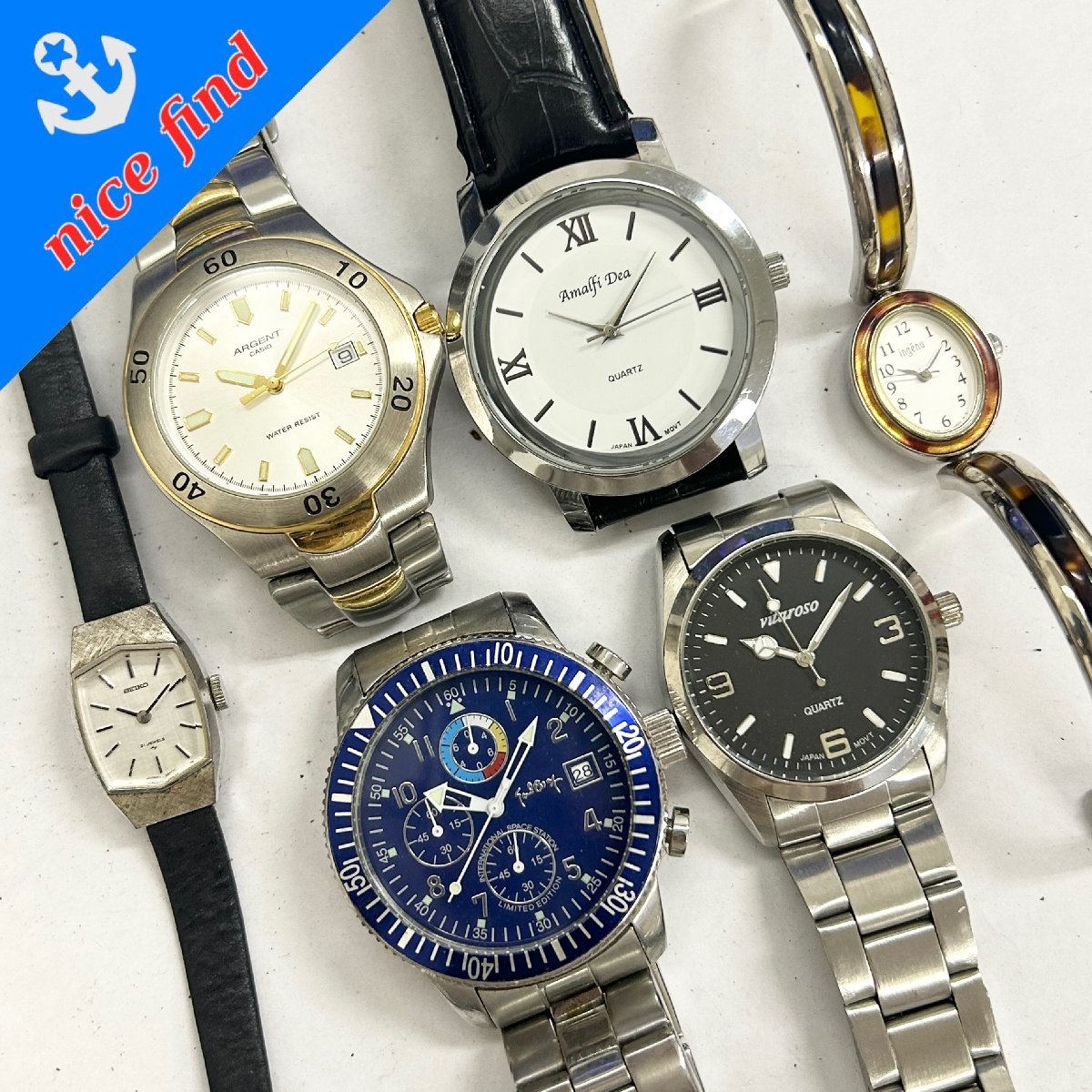 CASIO 腕時計 SEIKO まとめ売り ジャンク CITIZEN ALBA 1円スタート