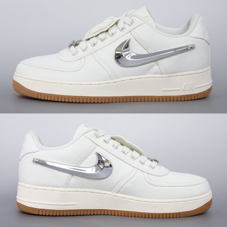 美品/1円】ナイキ NIKE AIR FORCE 1 LOW TRAVIS SCOTT エアフォース1 