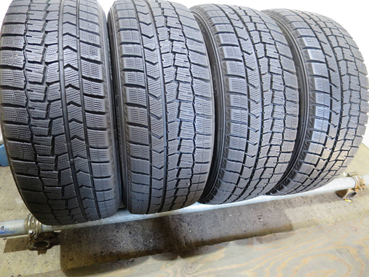 バリ山 205/50R17 93Q ◆ダンロップ WINTER MAXX WM02◆ 4本 B342 スタッドレス