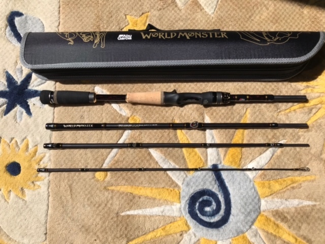 Abu Garcia アブガルシア 4ピース ロッド WORLD MONSTER ワールド