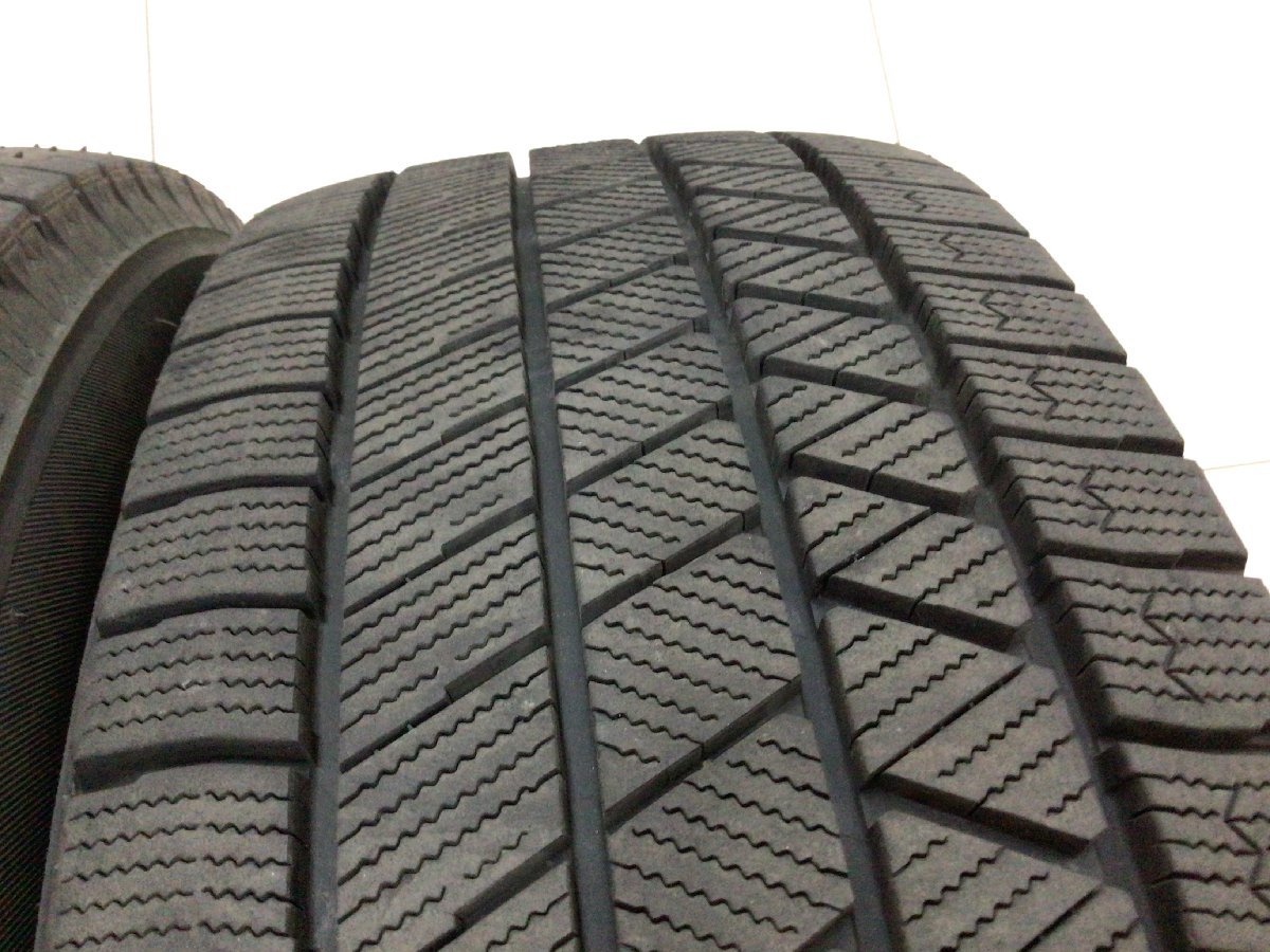 ★深溝ブリヂストンVRX3　225/65R17　マツダ純正17×7J+43　114.3/5H　CX-5取り外し品純正戻しや純正流用スペアとしてもオススメ★ ホイール 225&frasl;65R17 中古 CX-5 KF スタッドレス
