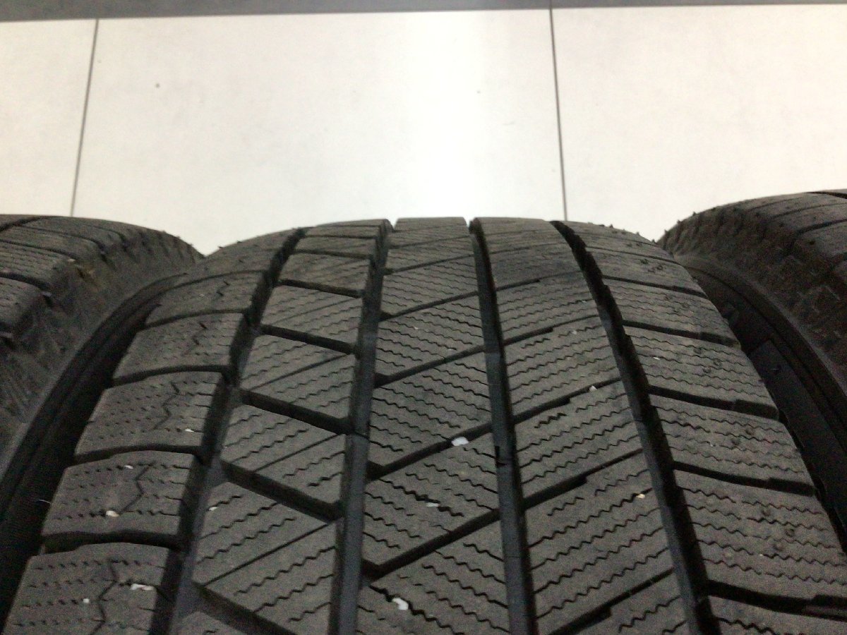 ★深溝ブリヂストンVRX3　225/65R17　マツダ純正17×7J+43　114.3/5H　CX-5取り外し品純正戻しや純正流用スペアとしてもオススメ★ ホイール 225&frasl;65R17 中古 CX-5 KF スタッドレス