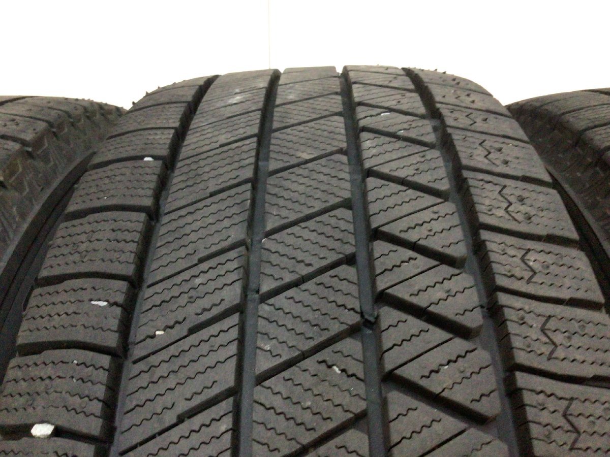 ★深溝ブリヂストンVRX3　225/65R17　マツダ純正17×7J+43　114.3/5H　CX-5取り外し品純正戻しや純正流用スペアとしてもオススメ★ ホイール 225&frasl;65R17 中古 CX-5 KF スタッドレス