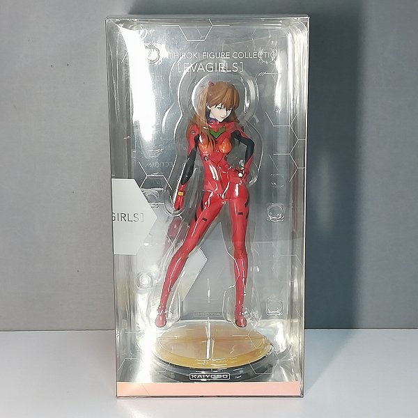 mL865b [未開封] 海洋堂 新世紀エヴァンゲリオン EVAGIRLS 1/7 式波・アスカ・ラングレー | 美少女フィギュア T