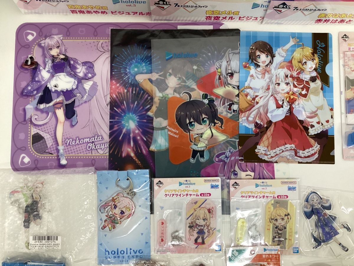 現状】VTuber ホロライブ グッズ まとめ売り ビジュアルボード 