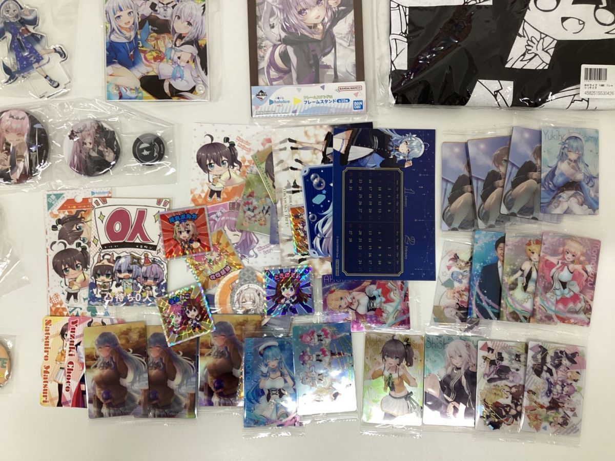 現状】VTuber ホロライブ グッズ まとめ売り ビジュアルボード 