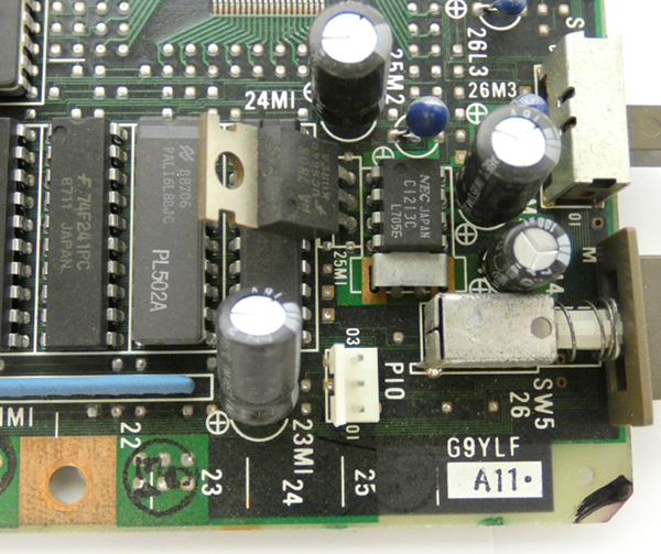 □NEC PC98 PC-9801VX メインボード マザーボード ロジックボード