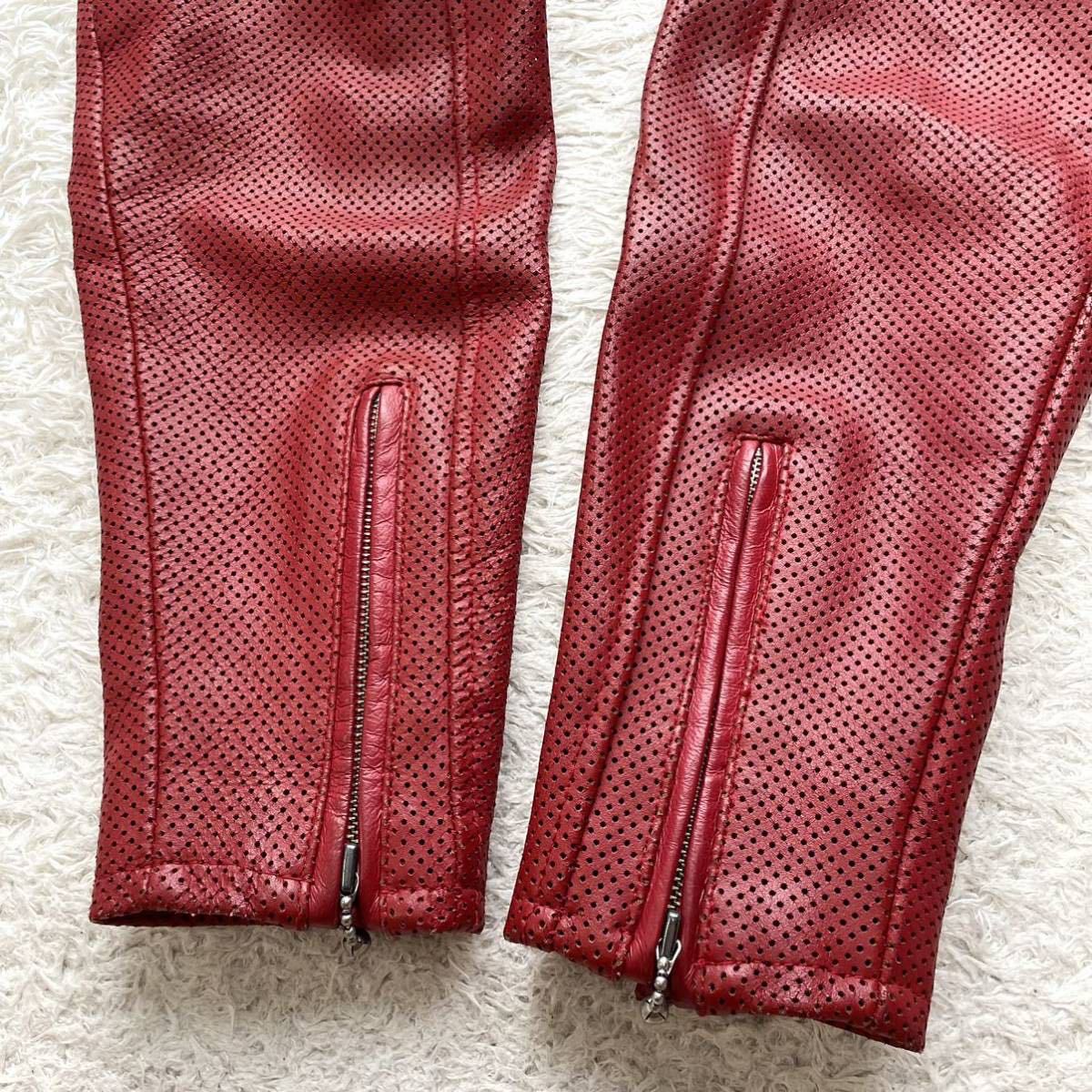 超希少◎HARLEY DAVIDSON ハーレーダビッドソン パンチングレザー