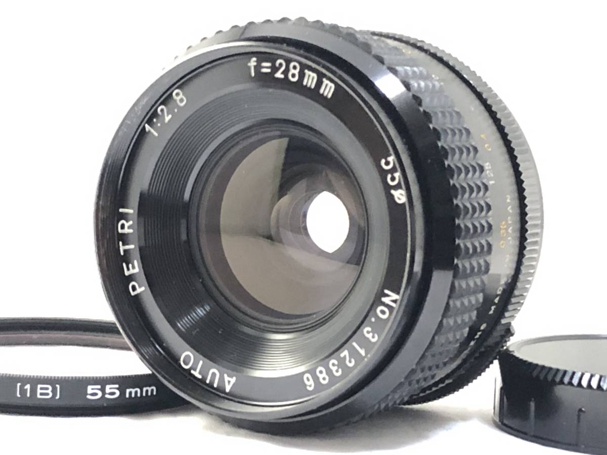☆希少 良品☆ ペトリ PETRI AUTO 28mm F2.8 M42マウント #4422 ペトリ