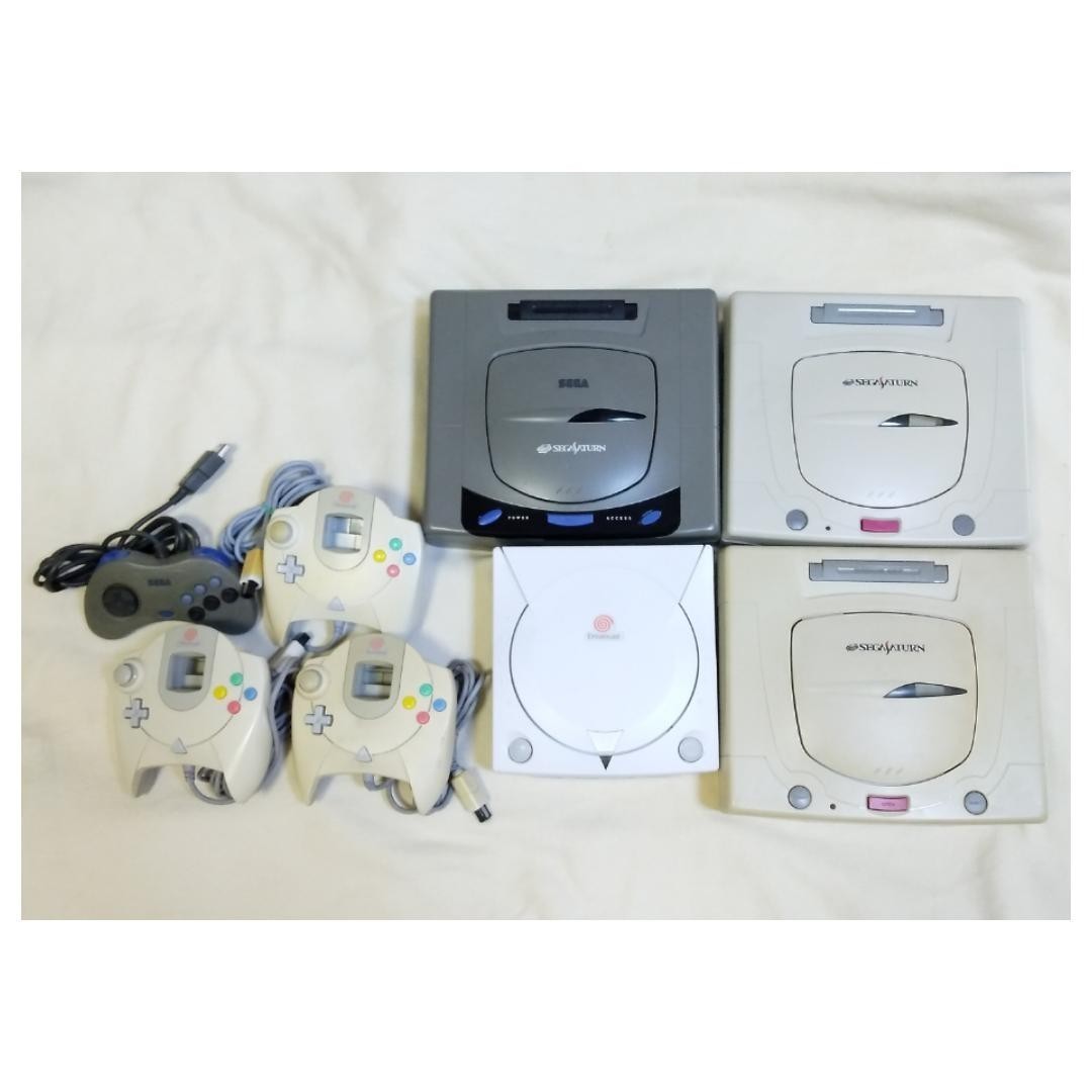 【ジャンク】セガサターン　ドリームキャスト　本体　コントローラー　まとめ