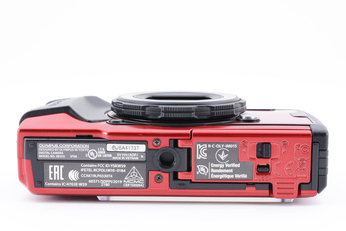 OLYMPUS Tough TG-6 レッド(箱・レンズバリア・SDカード32GB・純正 
