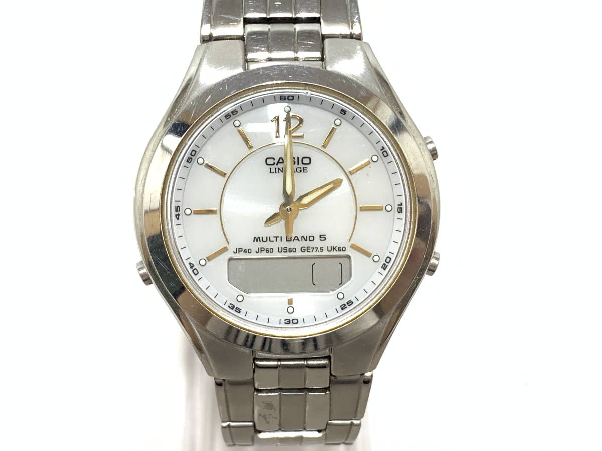 カシオ CASIO LINEAGE MULTI BAND 5 LCW-M200 4709 腕時計 004JYHC15の 