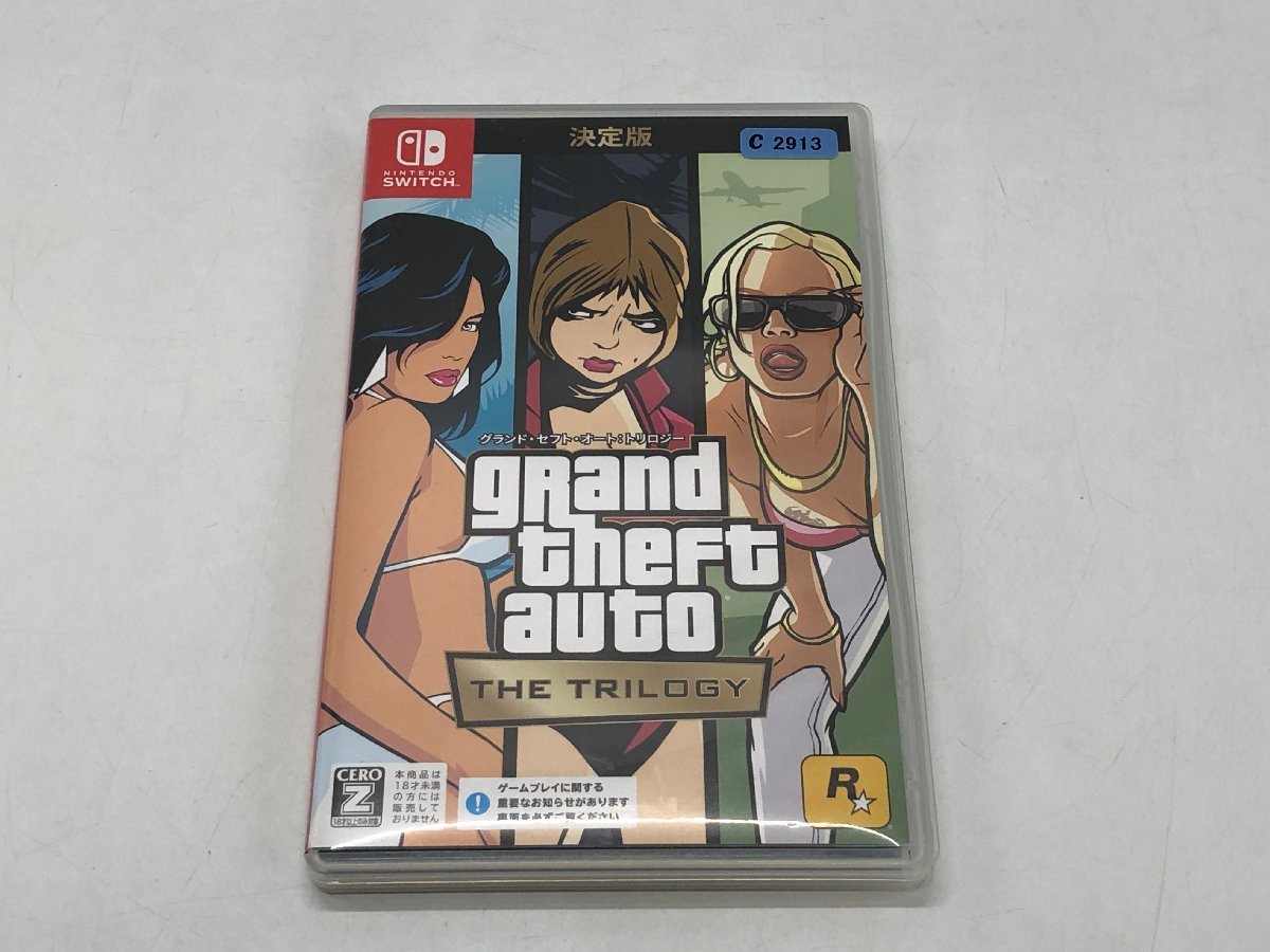 SWITCH グランド・セフト・オート：トリロジー：決定版 ニンテンドー スイッチ ソフト ゲームソフト ☆良品☆ [231-0926-7T10]