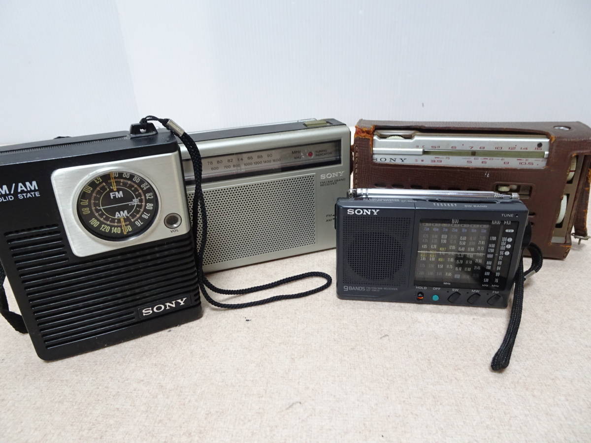 レトロ SONY ソニー AM/FMラジオ World Zone CRF-5090 ジャンク SONY
